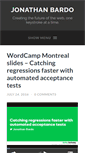 Mobile Screenshot of jonathanbardo.com